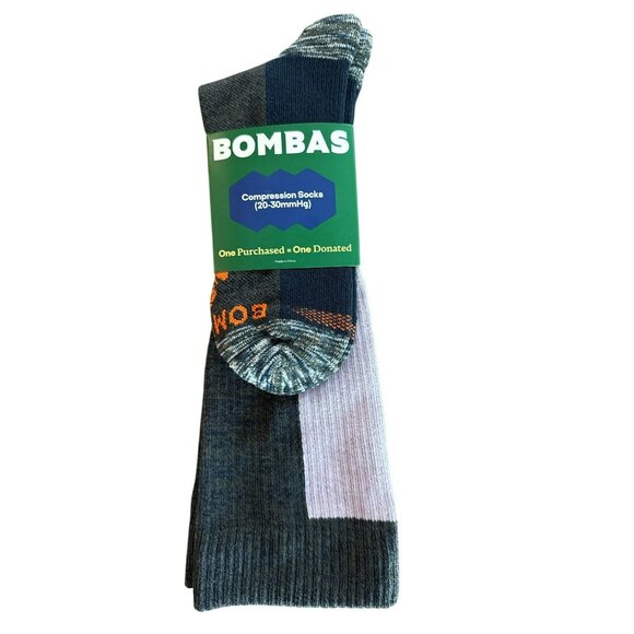 Bombas Knee High Compression Socks Large Men 9.5-13 Women 11-13  Unisex NWT - Picture 1 of 3